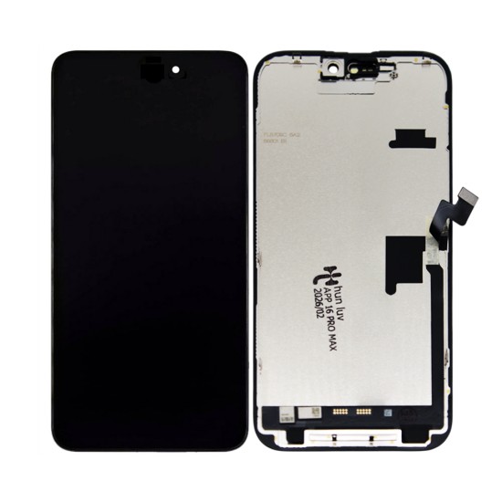Touch+Display Apple iPhone 16 Pro Max com IC Substituição (HUN LUV FHD) Preto